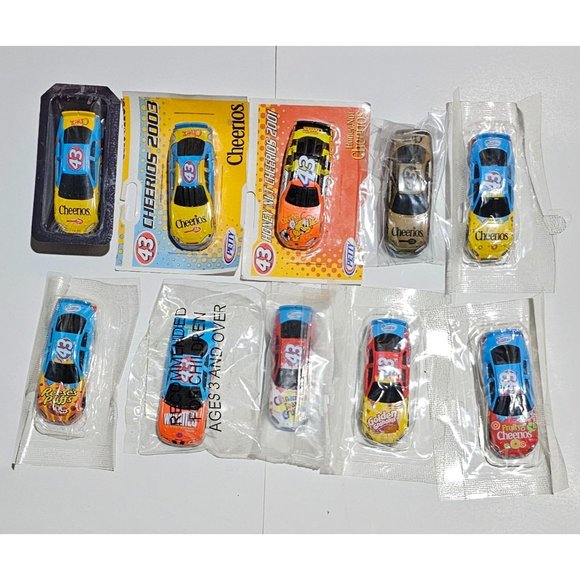 Vintage Lot of 10 Richard Petty #43 1:64 Diecast General Mills Cereal Cars Seale - Picture 1 of 11